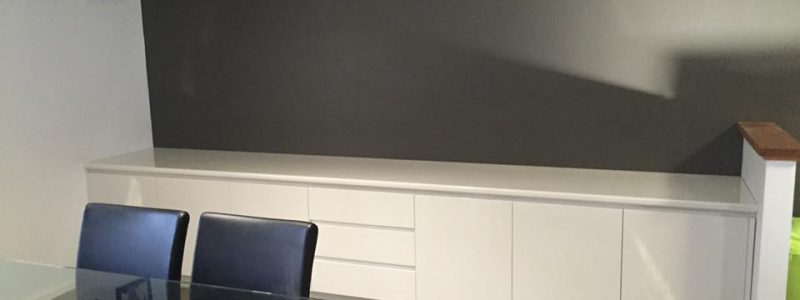 Custom built TV cabinet